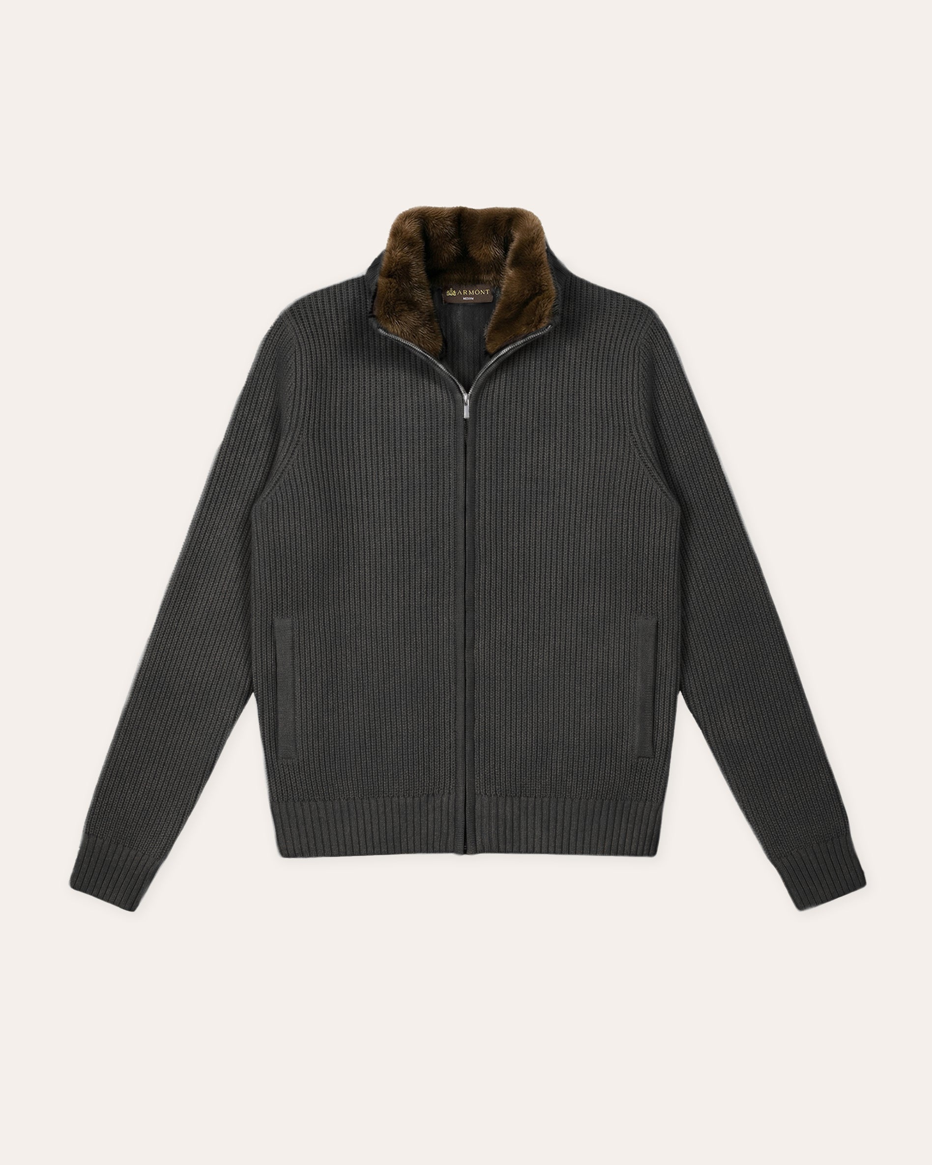Heritage Fur Zip-Cardigan