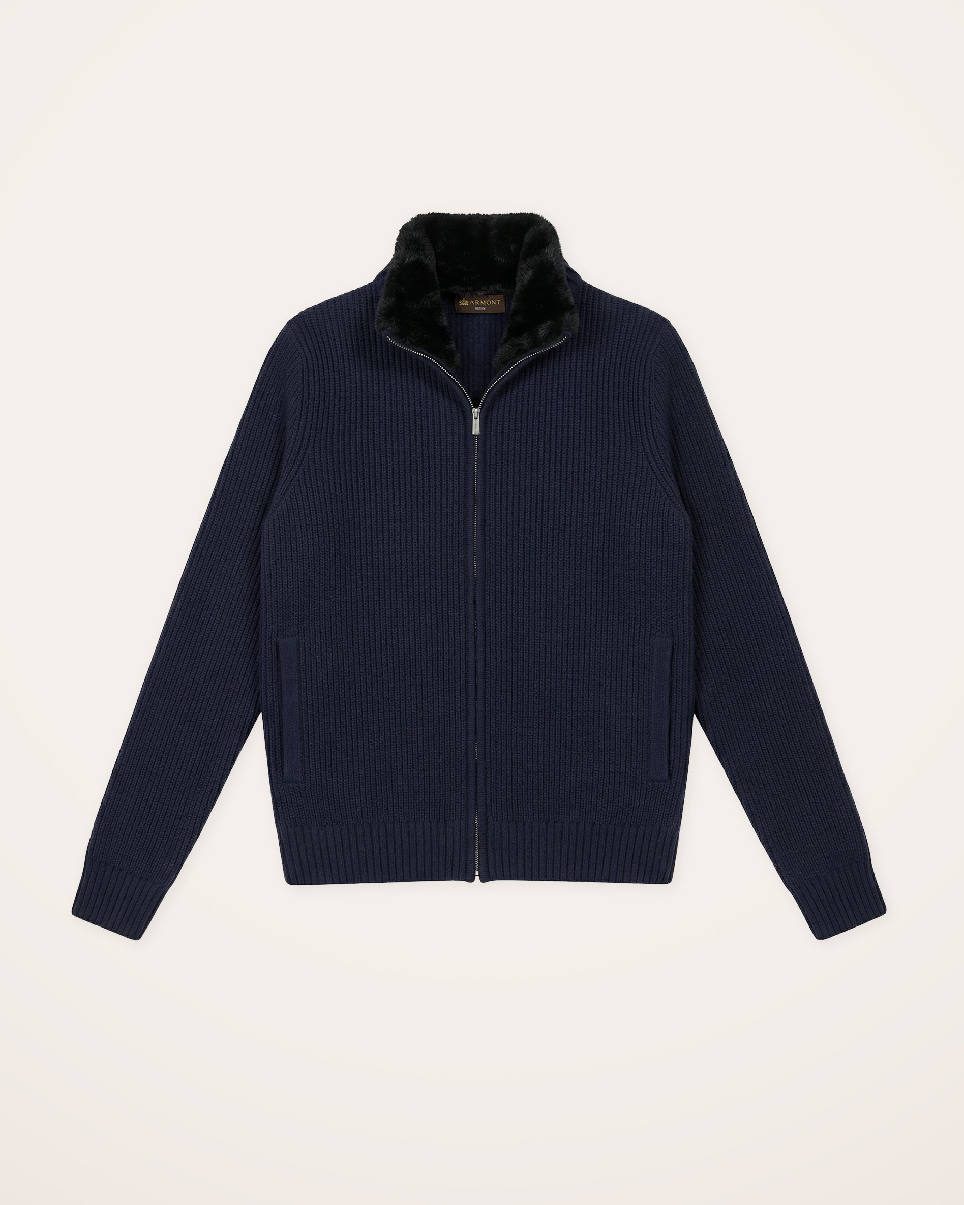 Heritage Fur Zip-Cardigan