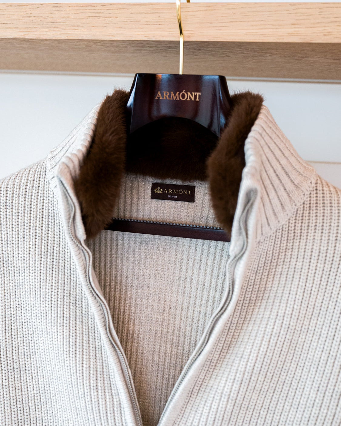 Heritage Fur Zip-Cardigan