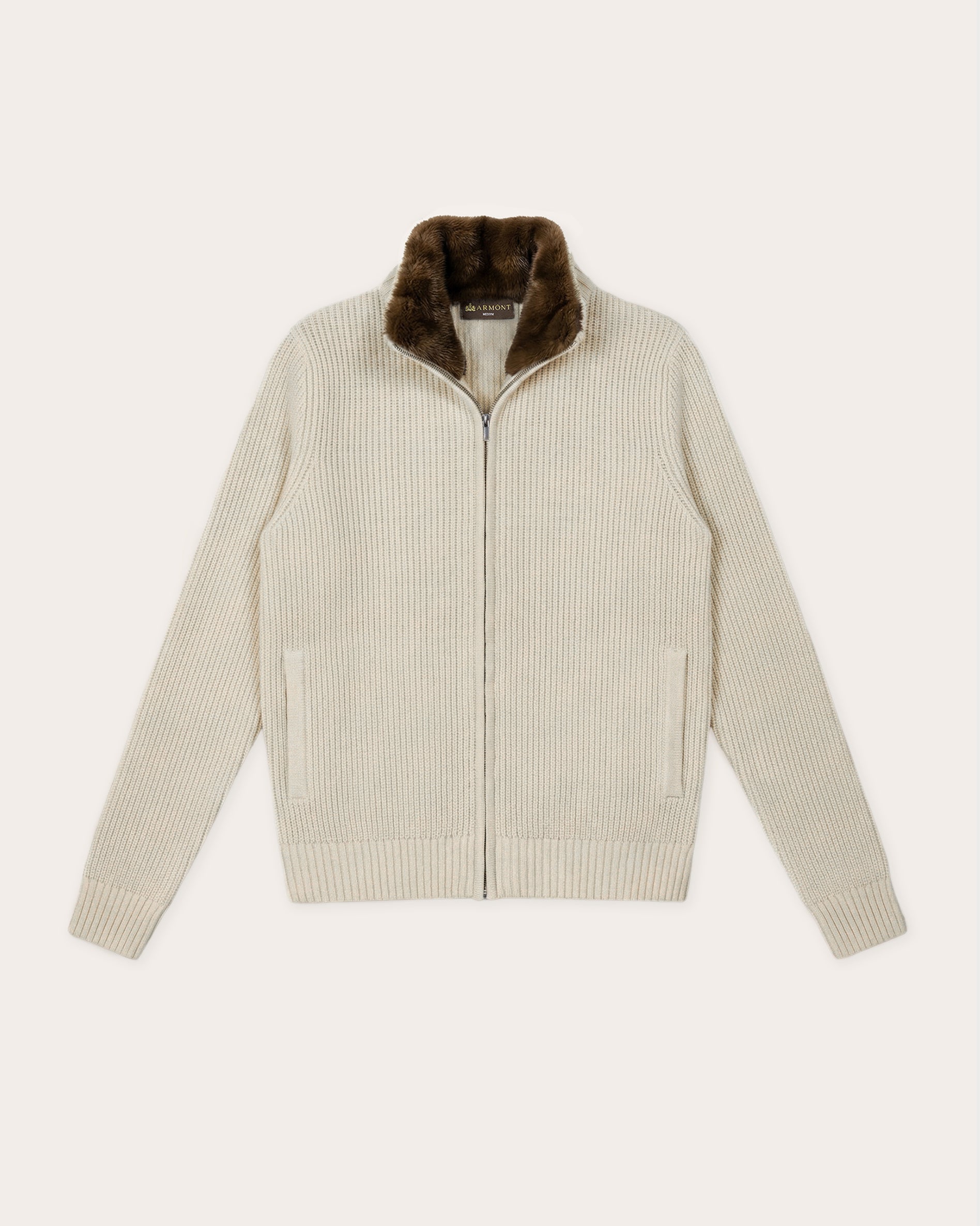 Heritage Fur Zip-Cardigan